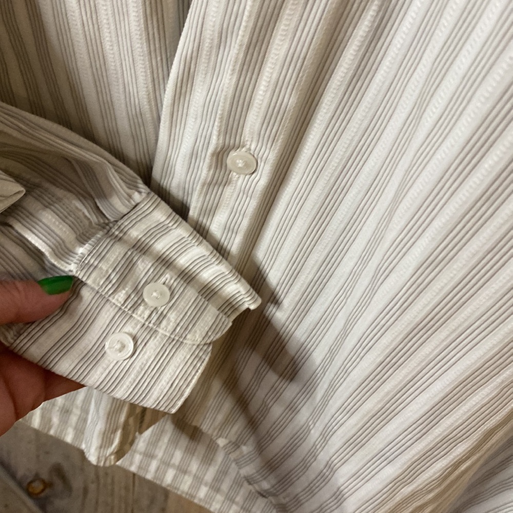 Striped Button Down Shirt - Picture 3 of 3